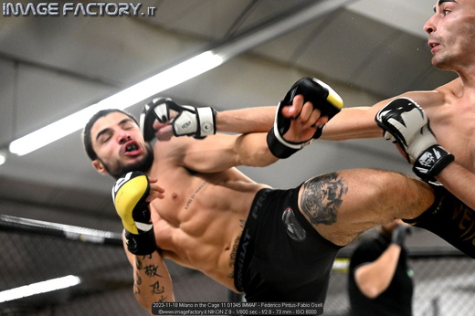 2023-11-18 Milano in the Cage 11 01345 IMMAF - Federico Pintus-Fabio Gsell